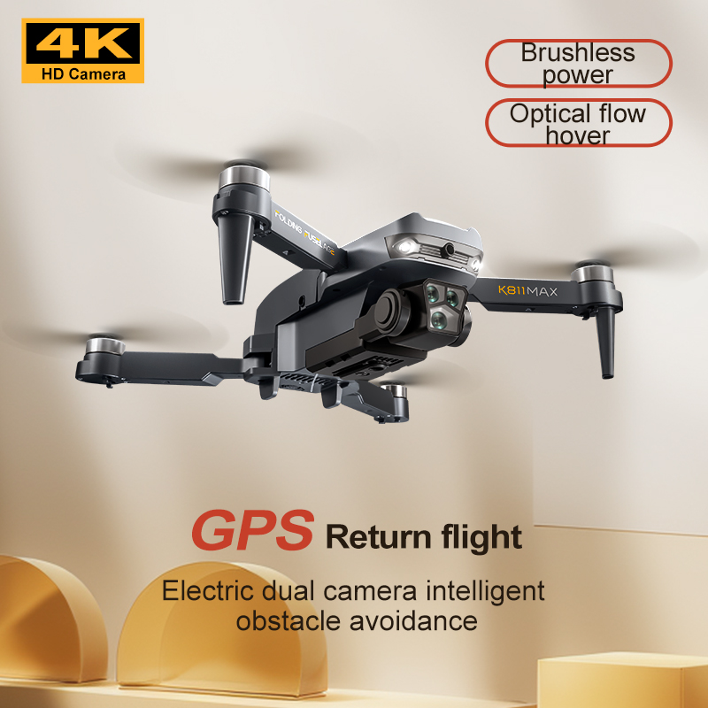 K811MAXクアッドコプタードローン：ブラシレスモーター、 - Drone Battery Case のレビューと価格