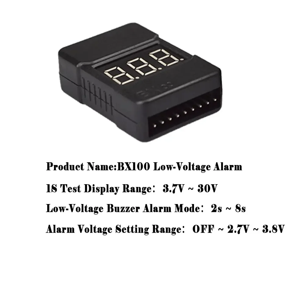 BX100 1-8S リポバッテリー電圧テスター LCD デ - Drone Battery Alarm のレビューと価格