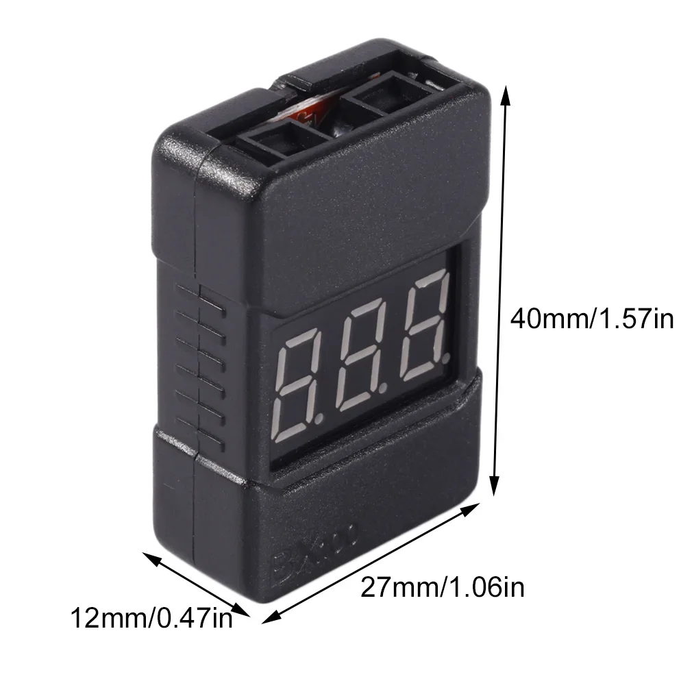 BX100 1-8S リポバッテリー電圧テスター LCD デ - Drone Battery Alarm のレビューと価格
