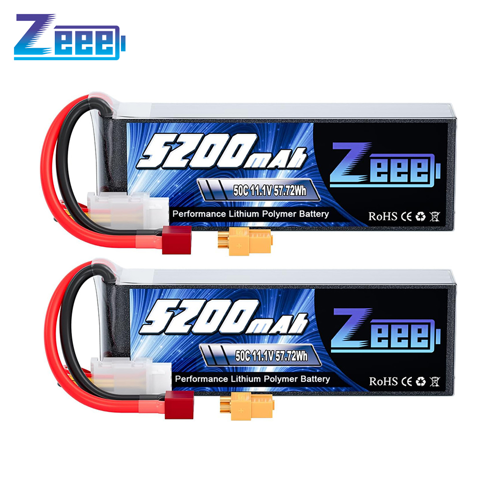 1/2 ユニット Zeee 11.1V 50C 5200mA - Drone Battery 3S のレビューと価格